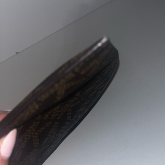 Michael Kors Signature Wristlet (Brown) - Picture 7 of 11